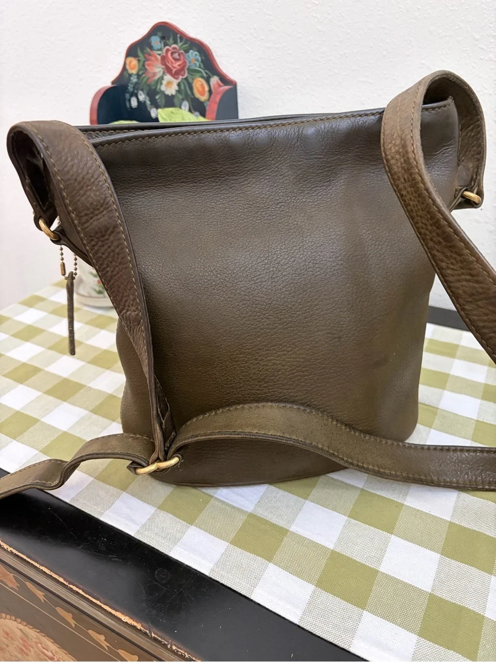Vintage 1995 Coach Sonoma Bucket Crossbody - Error Creed - Picture 7 of 10